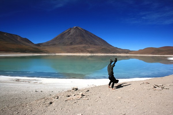 На руках по Ю. АмVl.Lincancabur, Lago de Verde, BoliviaIMG_2139 